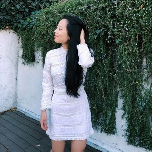 {ulla johnson} silk Victorian dress